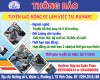 Thông báo tuyển lao động đơn hàng may làm việc tại nước RUMANI