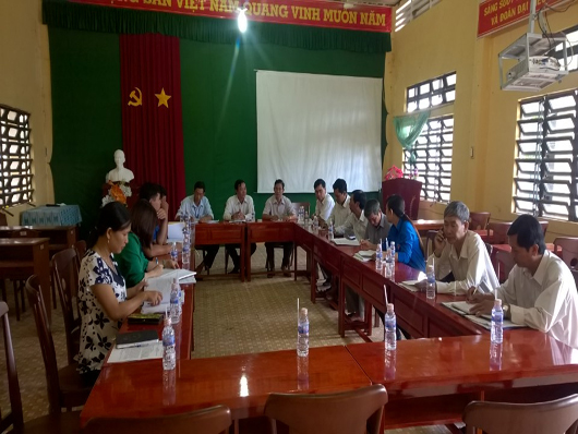 Trung tâm tiếp và làm việc với đoàn giám sát MTTQ Việt Nam TX Vĩnh Châu