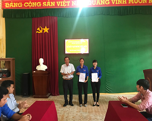 Lễ kết nạp Đảng viên mới 2018