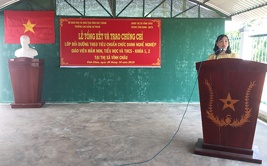 Le tong ket - trao chung chi thang hang mam non, thcs va tieu hoc