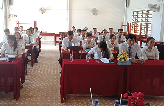 Hội nghị cán bộ công chức viên chức năm 2018