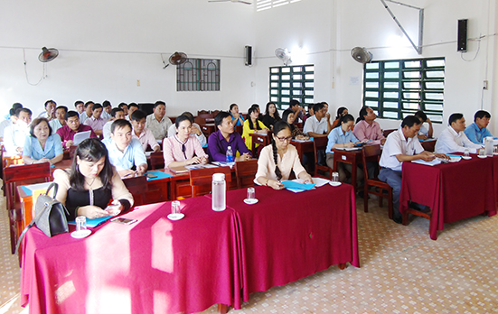 Hội nghị tổng kết công tác đào tạo nghề, XKLĐ, phân luồng học sinh sau THCS 