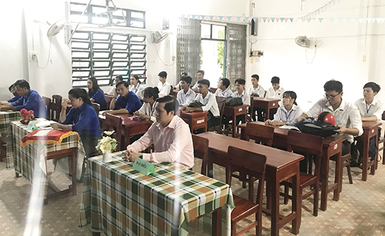 Le ke nap doan vien chi doan