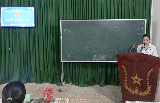 Le ke nap doan vien chi doan