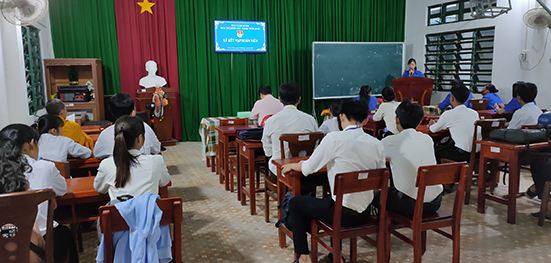 Le ke nap doan vien chi doan