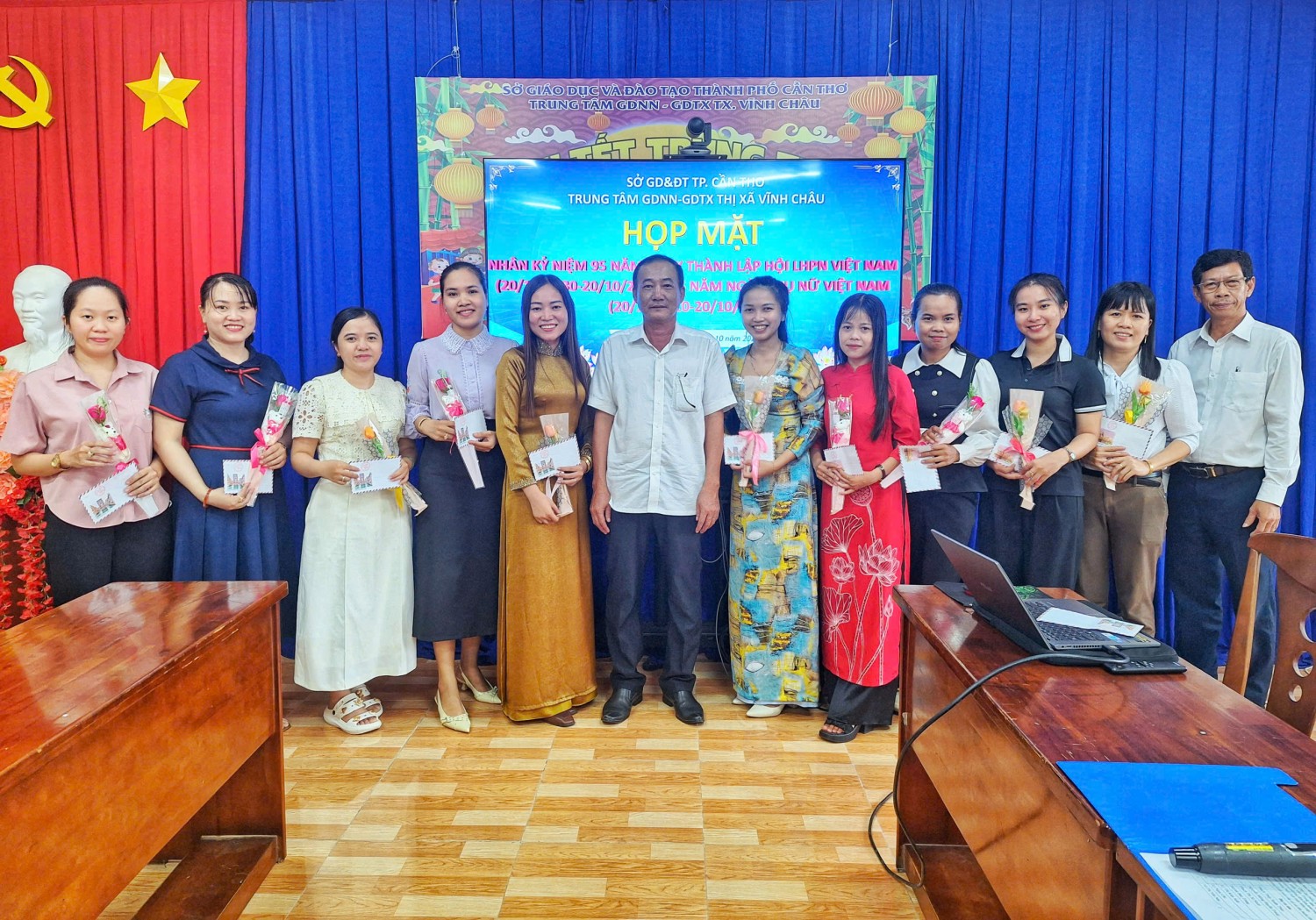 Kỷ niệm 95 năm Ngày thành lập Hội Liên hiệp Phụ nữ Việt Nam và 15 năm Ngày Phụ nữ Việt Nam