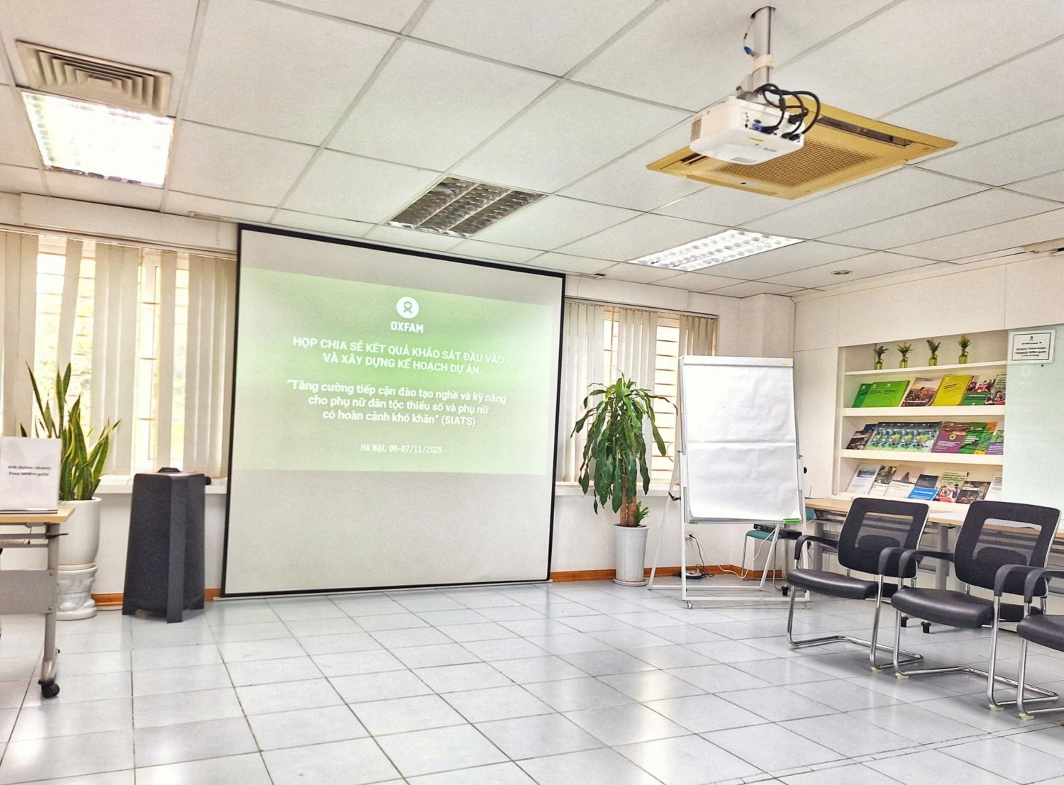 Họp chia sẻ kết quả khảo sát đầu vào, xây dựng kế hoạch dự án SIATS